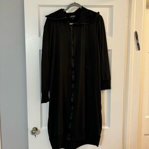 Zipper Sweatshirt dress